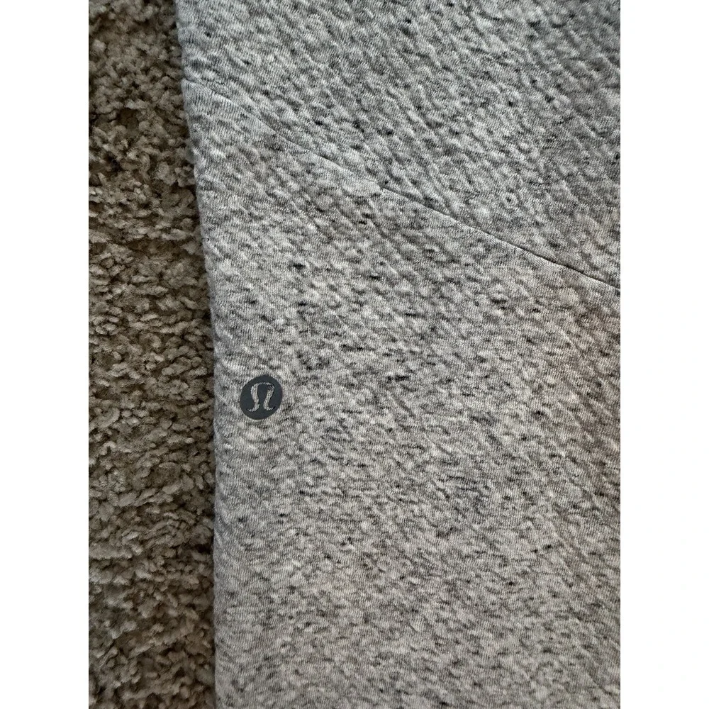 Lululemon Men's At Ease Joggers Heathered Melody Light Grey Size XL